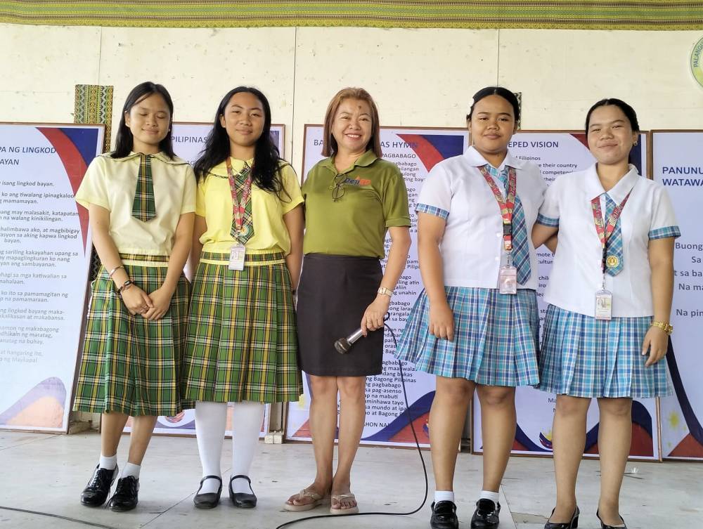 Palanguia National High School sa Division Secondary School's Press Conference (DSSPC)
